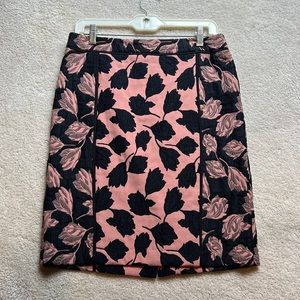 Ann Taylor printed skirt